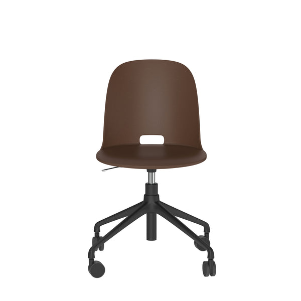 Emeco Alfi® Work Swivel Chair With Casters By Jasper Morrison