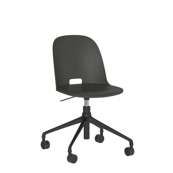 Emeco Alfi® Work Swivel Chair With Casters By Jasper Morrison