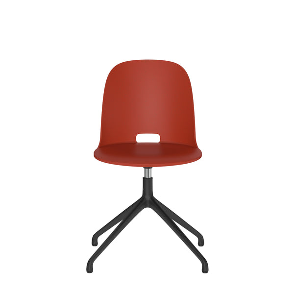 Emeco Alfi® Work Swivel Chair With Glides By Jasper Morrison