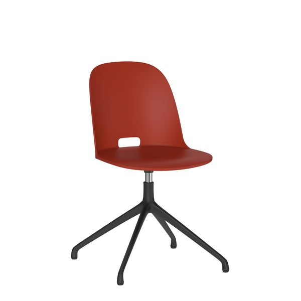 Emeco Alfi® Work Swivel Chair With Glides By Jasper Morrison