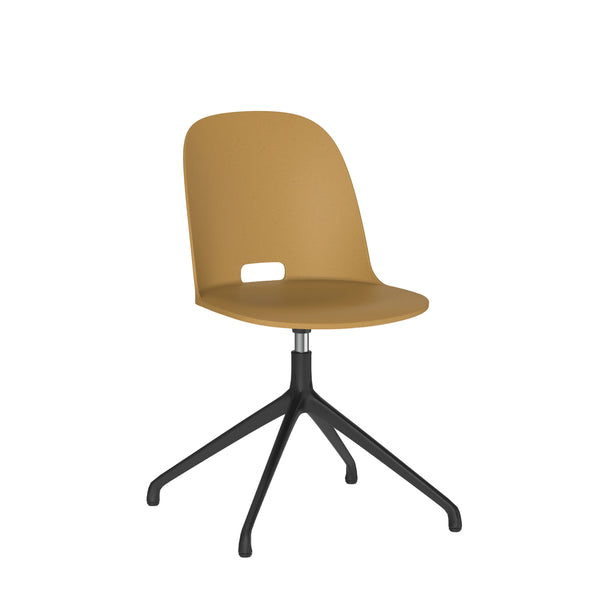 emeco Alfi® Work swivel chair with glides by Jasper Morrison