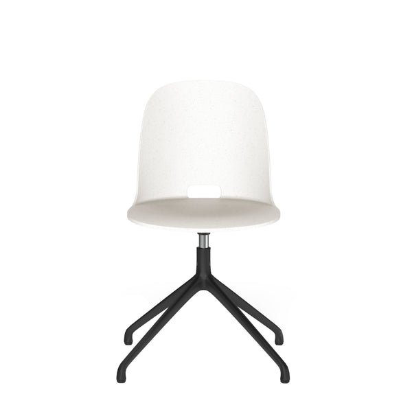 Emeco Alfi® Work Swivel Chair With Glides By Jasper Morrison