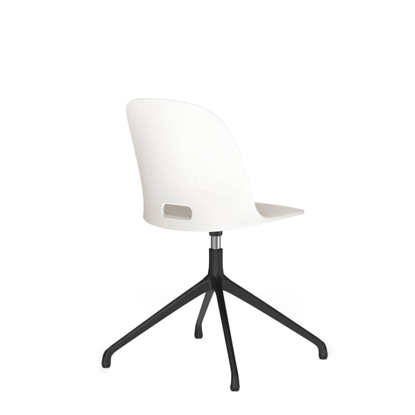Emeco Alfi® Work Swivel Chair With Glides By Jasper Morrison