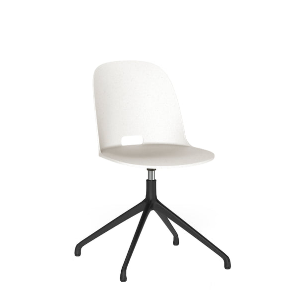 emeco Alfi® Work swivel chair with glides by Jasper Morrison