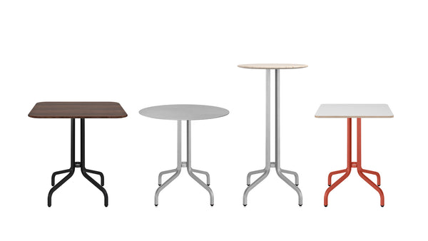 Emeco 1 Inch® Bar Table Round By Jasper Morrison
