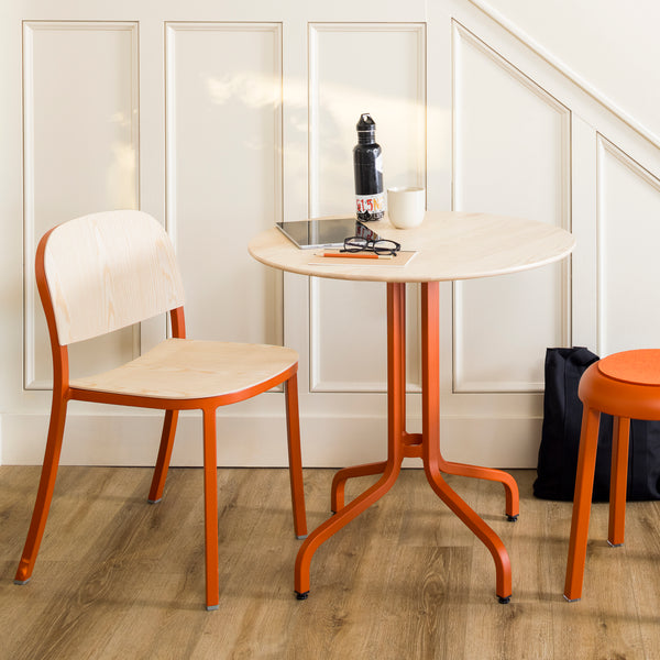 Emeco 1 Inch® Bar Table Round By Jasper Morrison