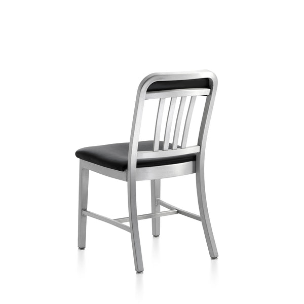 Emeco 1022 Navy Classic Semi-upholstered Chair