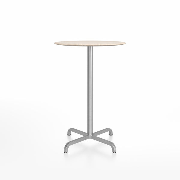 emeco 20-06 bar table round by Norman Foster
