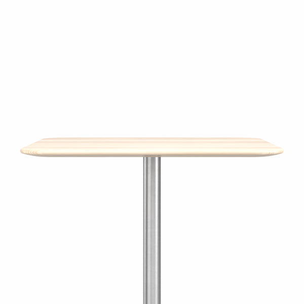 Emeco 20-06 Bar Table Square By Norman Foster