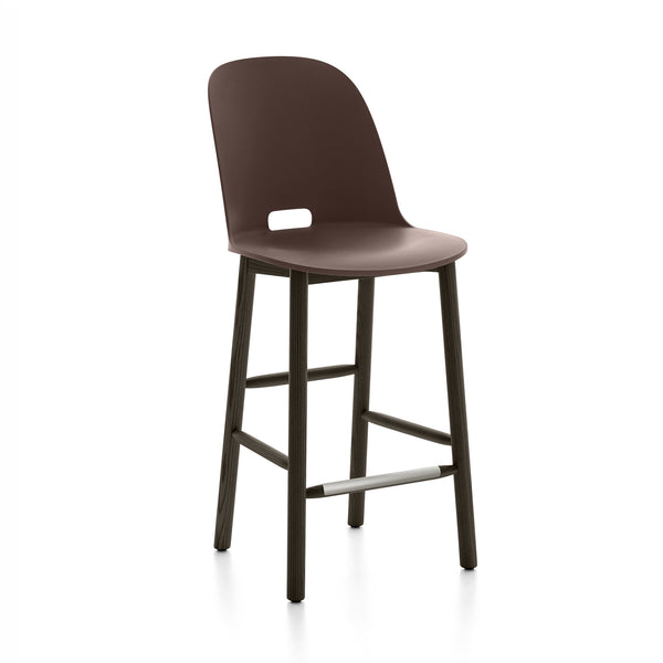 Emeco Alfi® Stool High Back By Jasper Morrison