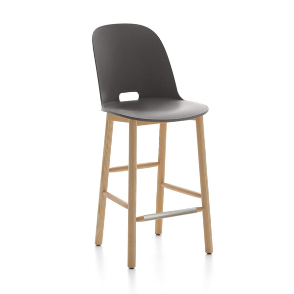 Emeco Alfi® Stool High Back By Jasper Morrison