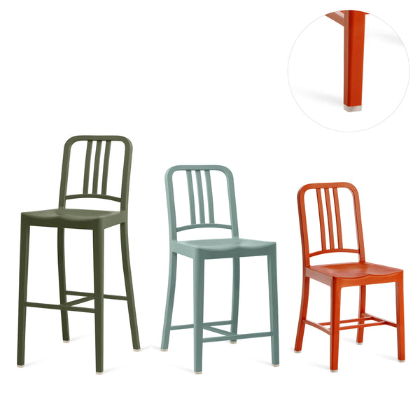 Emeco Glides For 111 Navy (set Of 4)