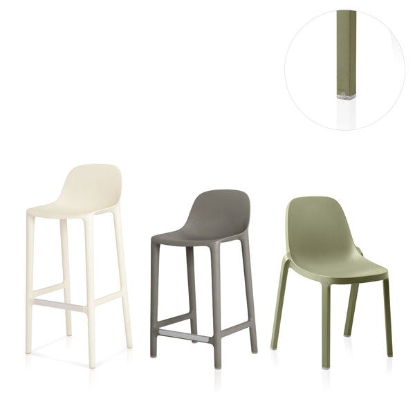 Emeco Glides For Broom (set Of 4)