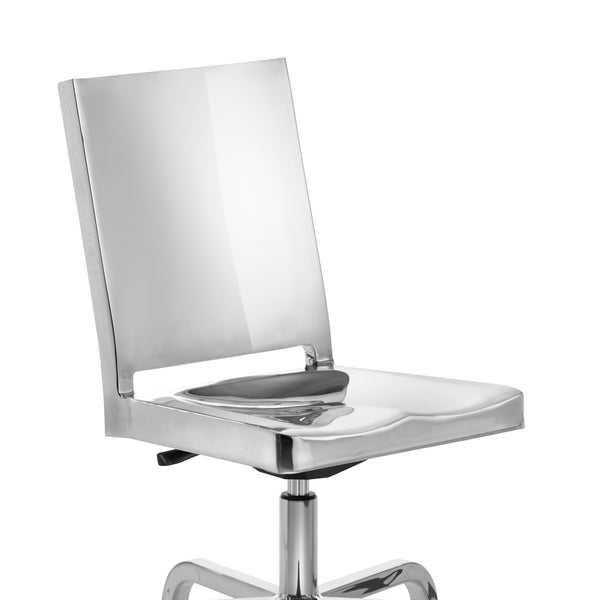 Emeco Hudson Swivel Chair By Philippe Starck