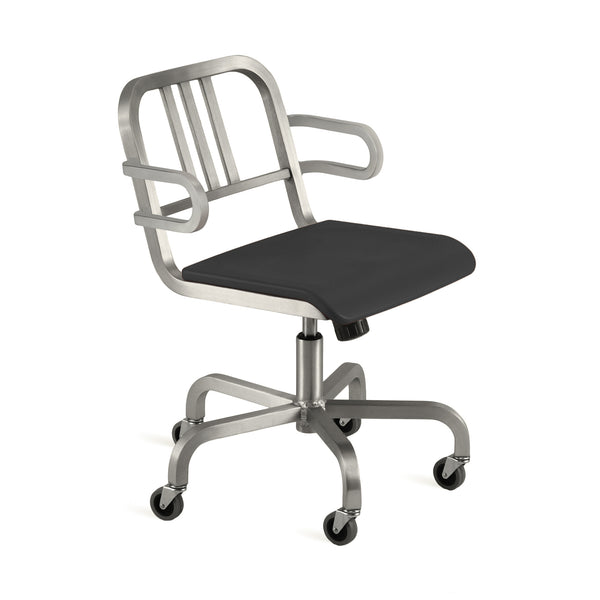 Emeco Nine-0 Swivel Armchair By Ettore Sottsass