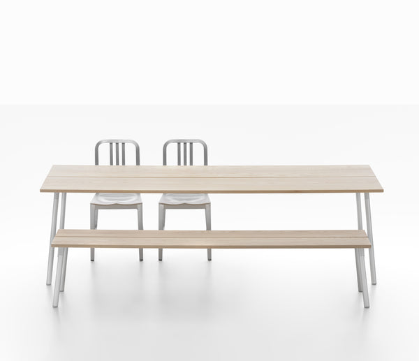 Emeco Run Bench Wood By Sam Hecht And Kim Colin