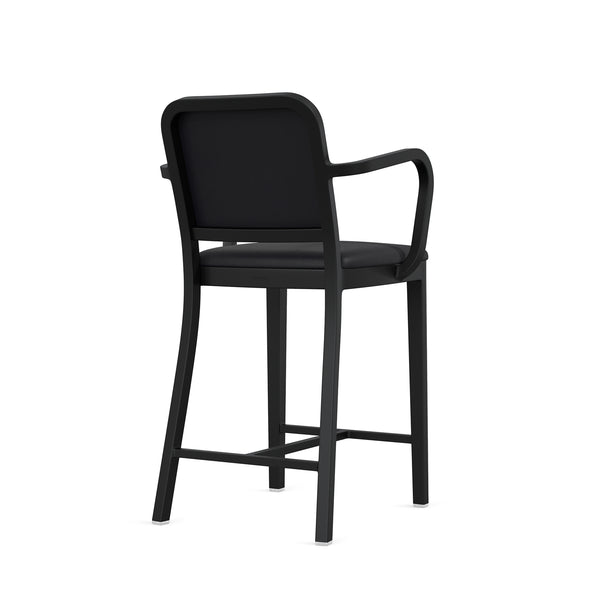 Emeco Navy Officer Stool With Arms By Jasper Morrison