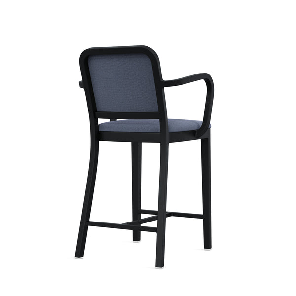 Emeco Navy Officer Stool With Arms By Jasper Morrison