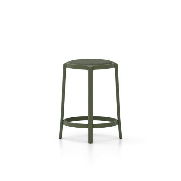 emeco On & On stool upholstered by Edward Barber and Jay Osgerby