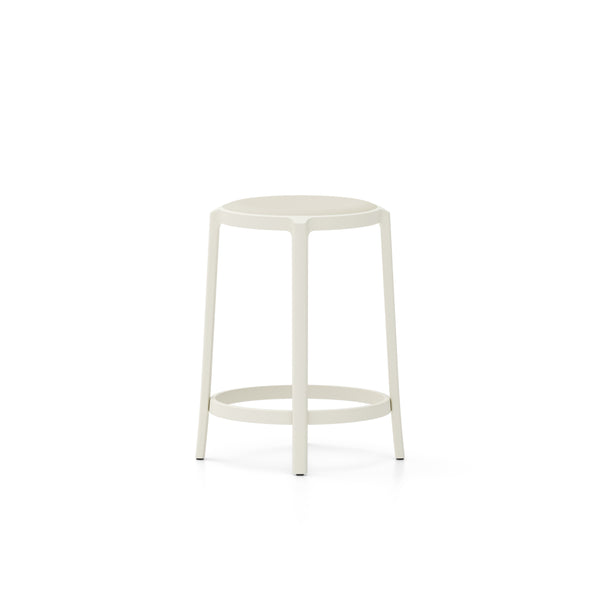 emeco On & On stool upholstered by Edward Barber and Jay Osgerby