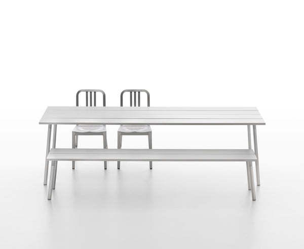 Emeco Run Bench Aluminum By Sam Hecht And Kim Colin