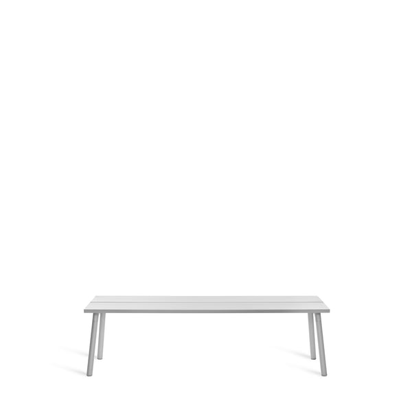 emeco Run bench aluminum by Sam Hecht and Kim Colin