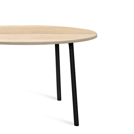 Emeco Run Round Table Wood By Sam Hecht And Kim Colin