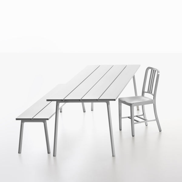 Emeco Run Table Aluminum By Sam Hecht And Kim Colin