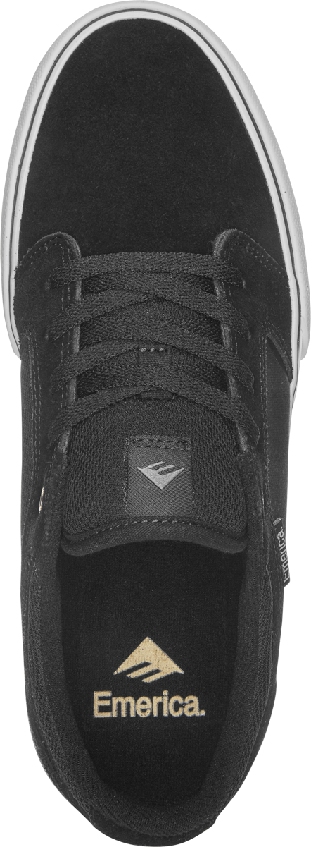 Emerica Cadence Low-Top Vulcanized BLACK/WHITE/GOLD