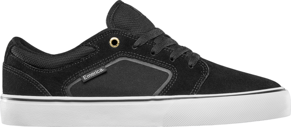emerica Cadence Low-Top Vulcanized BLACK/WHITE/GOLD