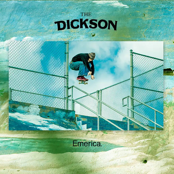 Emerica Dickson Low-Top Vulcanized BLACK/WHITE/GOLD
