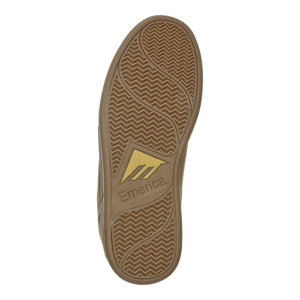 Emerica Heritic Low-Top Shoe BROWN/GUM