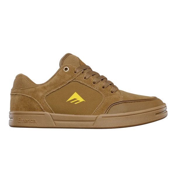 emerica Heritic Low-Top Shoe BROWN/GUM