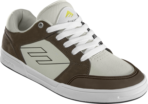Emerica Heritic Low-Top Shoe BROWN/TAN