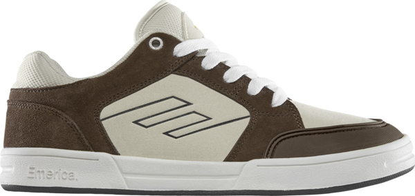 emerica Heritic Low-Top Shoe BROWN/TAN