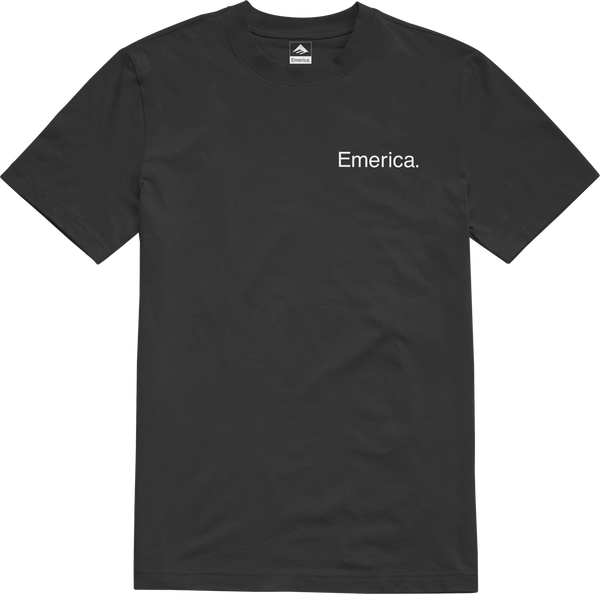 Emerica HOBAN G TEE S/S Basic T-Shirt BLACK