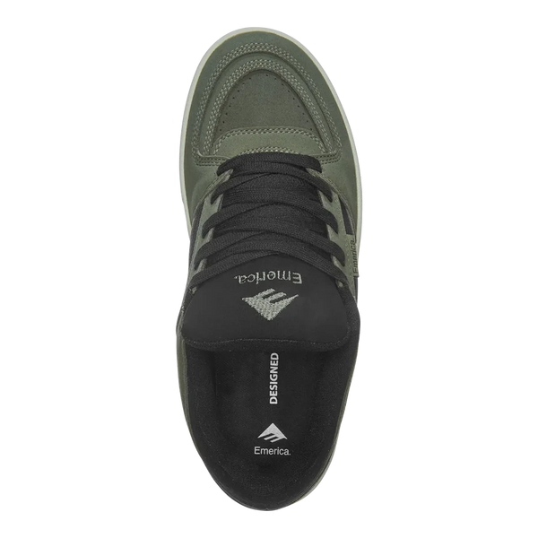 Emerica Mute Low-Top Vulcanized BLACK/OLIVE