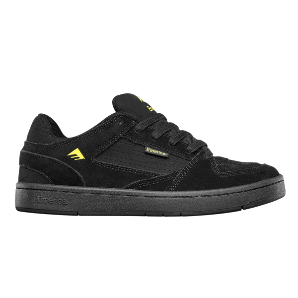 emerica Mute Low-Top Vulcanized BLACK/YELLOW/BLACK