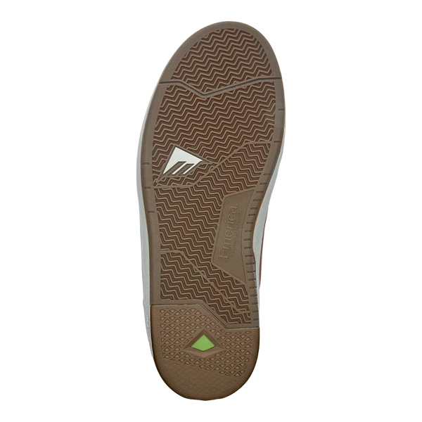 Emerica Mute Low-Top Vulcanized BURGUNDY