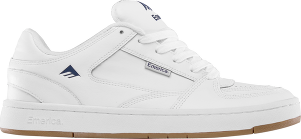 emerica Mute Low-Top Vulcanized WHITE