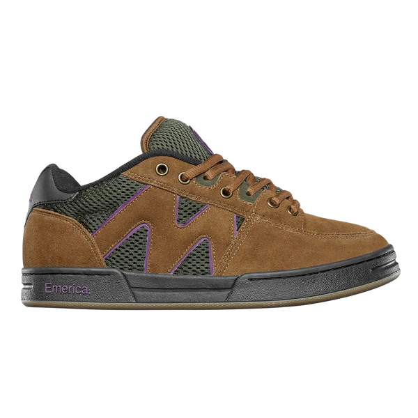 emerica OG-1 Low-Top Shoe BROWN/GREEN