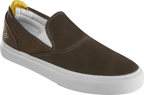 Emerica Wino G6 Slip-On Low-Top Vulcanized BROWN/TAN