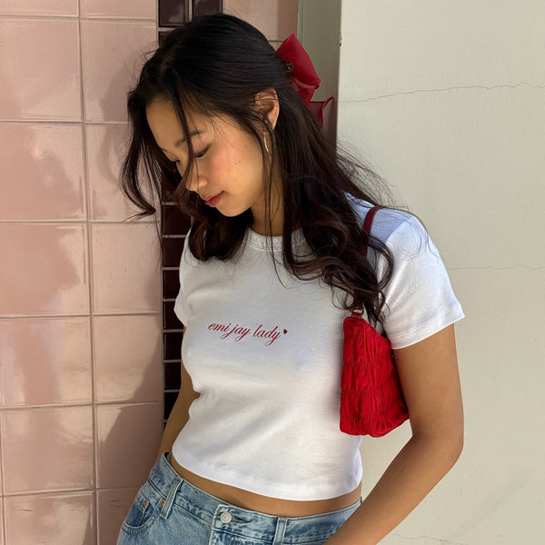 Emi Jay Works Well With Baby Tee