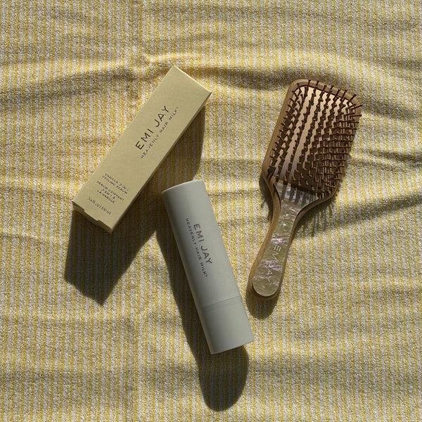 Emi Jay Works Well With Bamboo Paddle Brush