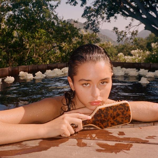 Emi Jay Works Well With Bamboo Paddle Brush