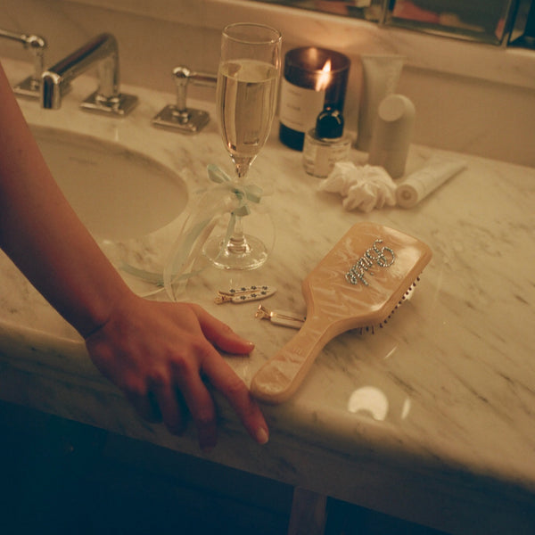 Emi Jay Works Well With Bamboo Paddle Brush