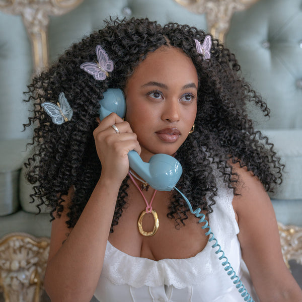 Emi Jay Works Well With Butterfly Barrette