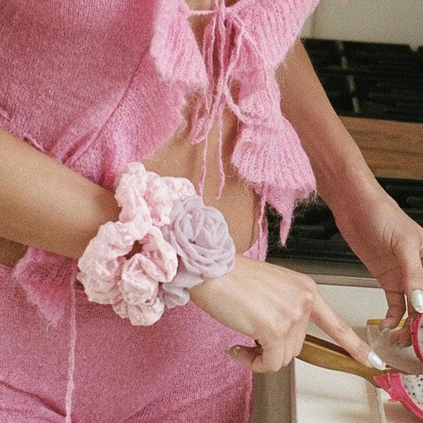 Emi Jay Works Well With Camellia Scrunchie