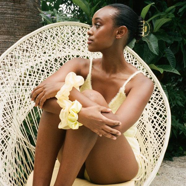 Emi Jay Works Well With Cloud Scrunchie