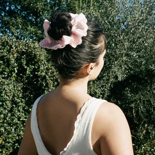 Emi Jay Works Well With Eyelet Scrunchie